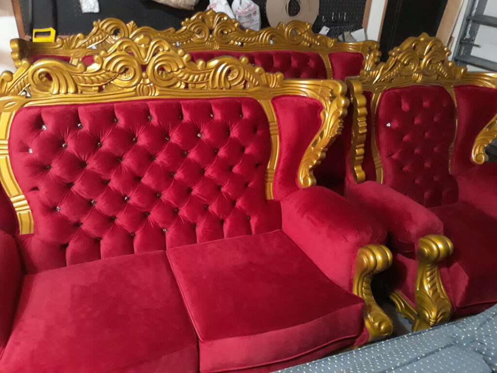 red chair
